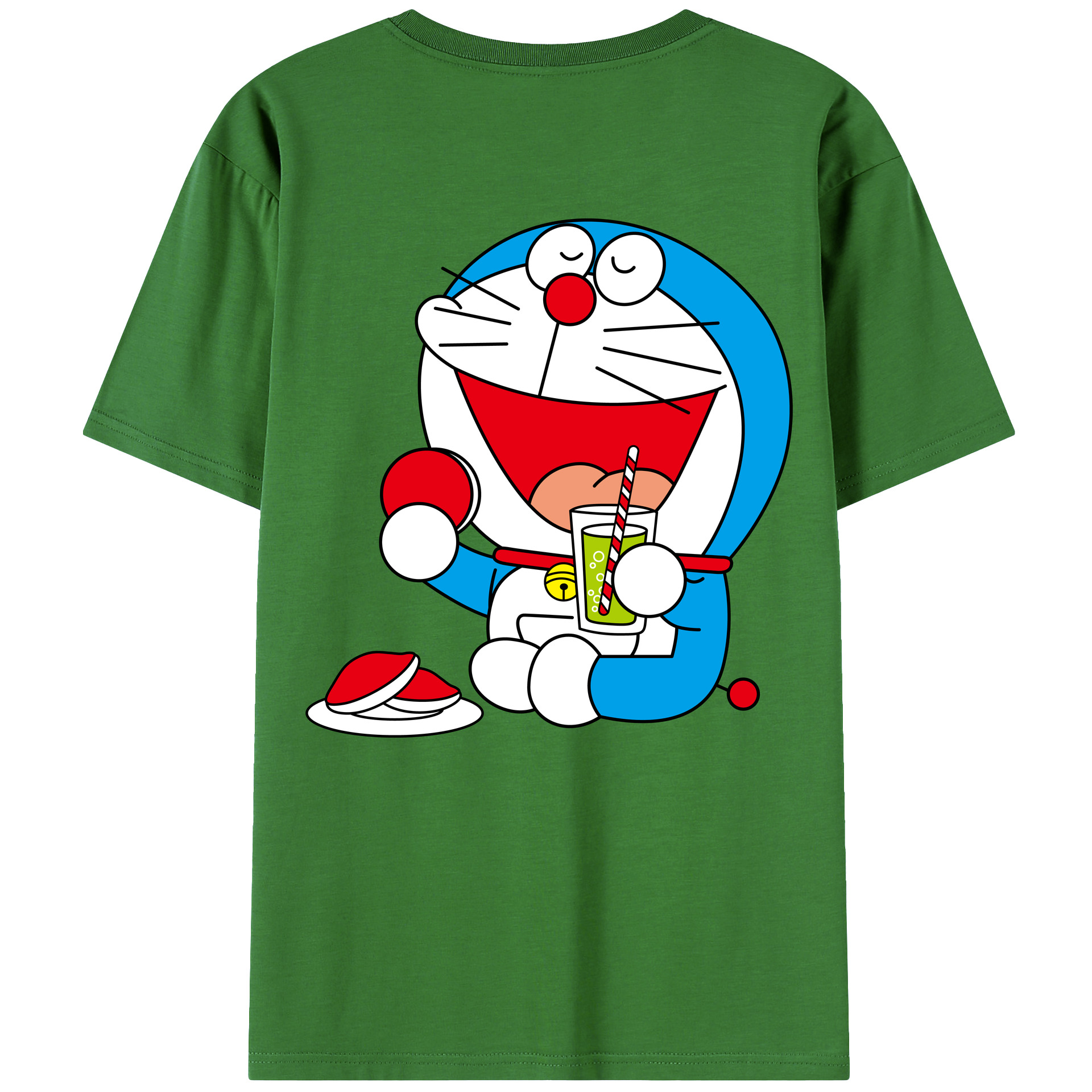 （画像用） ドラえもん Doraemon レディース半袖Tシャツ(バックプリント)